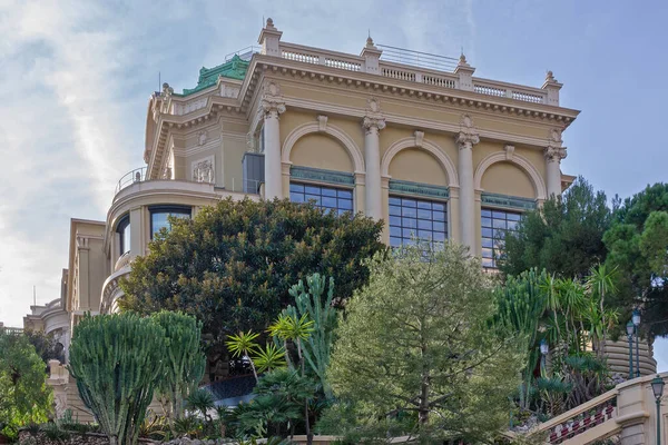 Monaco Monte Carlo Grand Casino Gebouw Architectuur — Stockfoto