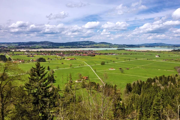 Bavaria Germany Natural Rural Landscape View — Stock Fotó