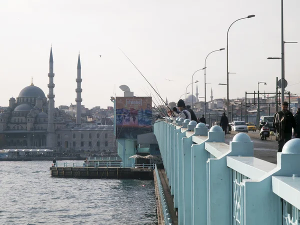 Podul Ataturk Instanbul Turcia — Fotografie, imagine de stoc