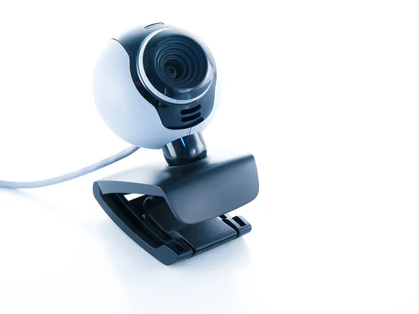 Webcamera απομονωθεί σε λευκό φόντο — Φωτογραφία Αρχείου