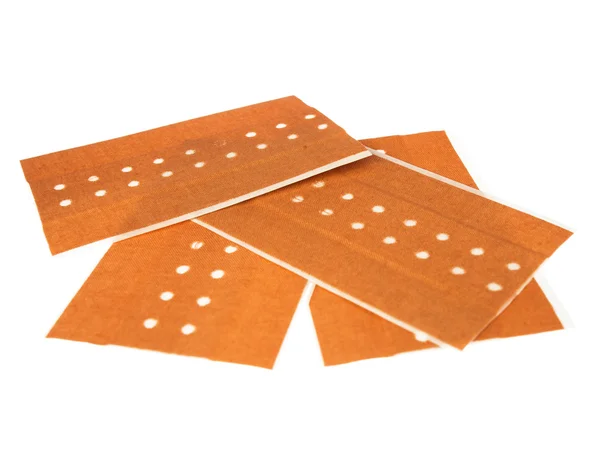 Plasters on a white background — Stock Photo, Image