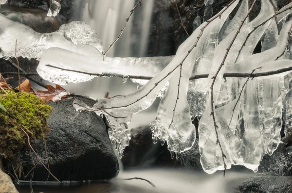 Icy Winter Stream — Stock Photo, Image