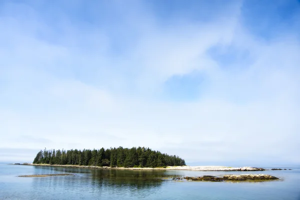 Ilha isolada - Parque Nacional de Acadia — Fotografia de Stock