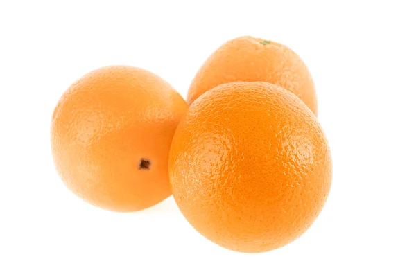 Varias naranjas maduras aisladas —  Fotos de Stock