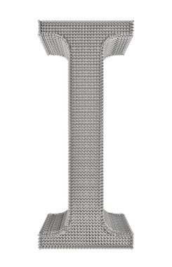 zincir çelik bağlantı alfabesi - ı