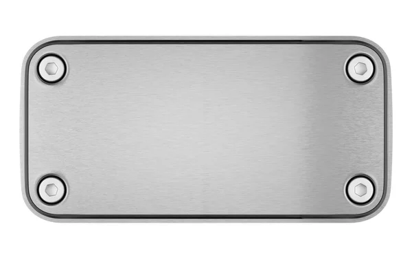 Blank Metal Plate