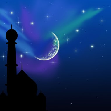 Magical Eid Night clipart