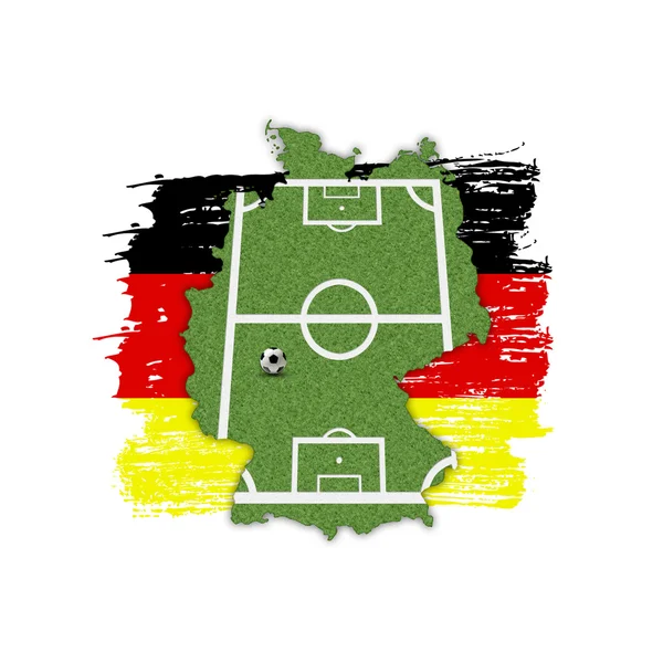 Patria Fútbol Fútbol Alemania — Foto de Stock