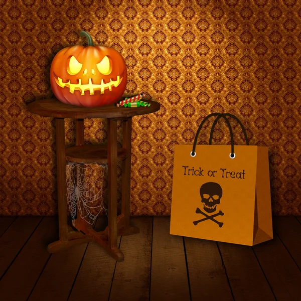 Truque ou travessura - Halloween — Fotografia de Stock