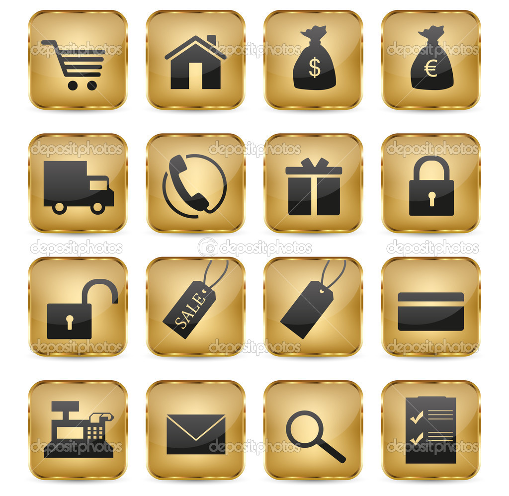 Golden eShop Icons