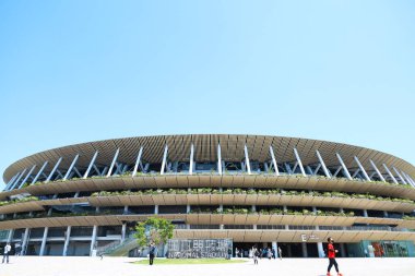 3 Mayıs 2022 Shinjuku, Tokyo, Japonya Ulusal Stadyumu, Tokyo 2020 Olimpiyat ve Paralimpik Oyunları 'nın ana stadyumu olarak kullanıldı..