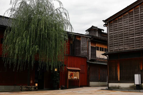 Krajina Starobylého Hlavního Města Japonska Kanazawa Higashi Chaya District — Stock fotografie