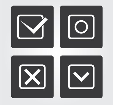 Web sitesi ve Internet simgeleri: simgeleri