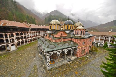 Rila Monastery clipart