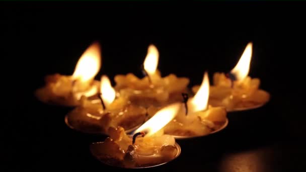 Candle light — Stock Video