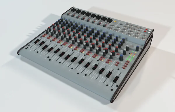 Audio-mixer — Stockfoto