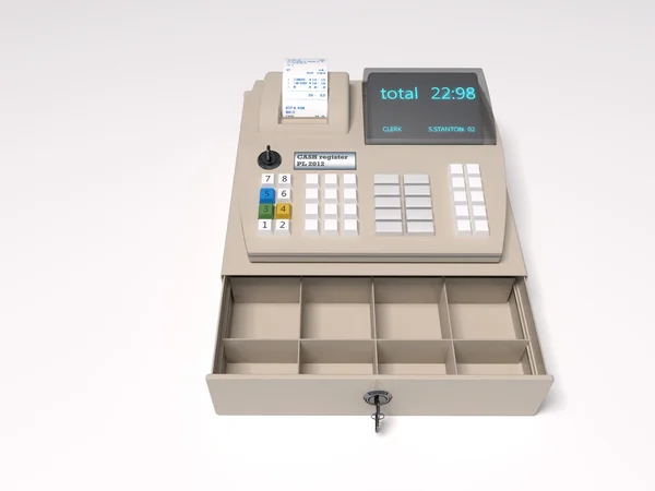 Caja registradora — Foto de Stock