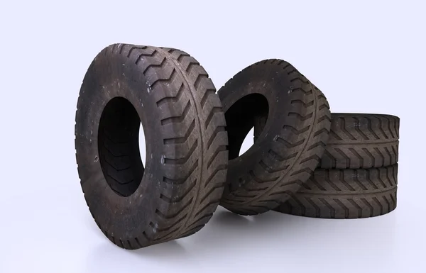 Earth Mover Tire Molds — Stock Photo, Image