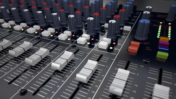 Audio-Mixer — Stockfoto