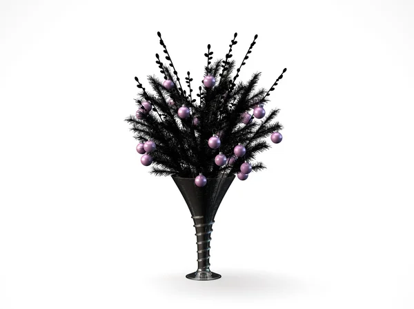 Christmas Vase — Stock Photo, Image