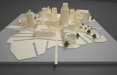 mimarı planı modeli
