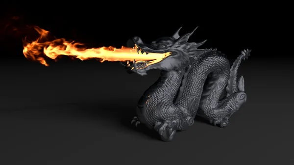 Dragon fire — Stock Photo, Image