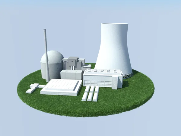 Nuclear-Powerplant — Stock Photo, Image