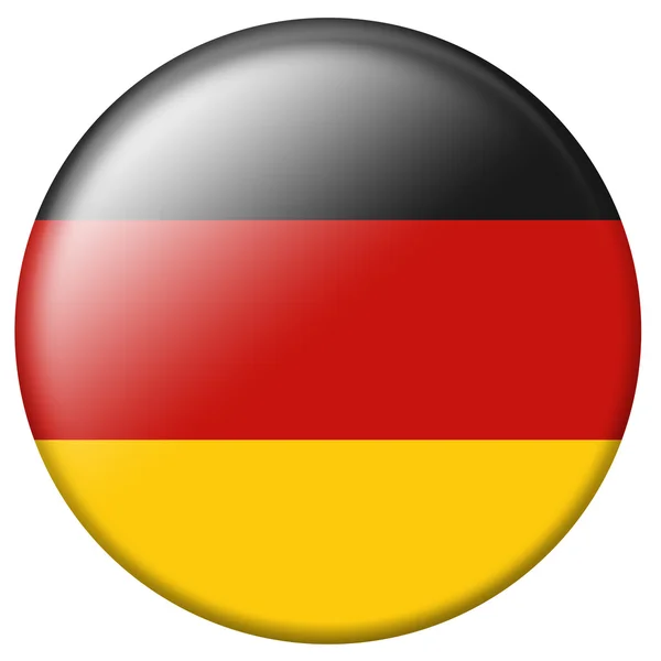 German Flag Button — Stock Photo, Image