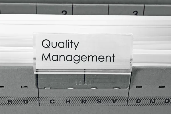 Gestão da qualidade — Fotografia de Stock