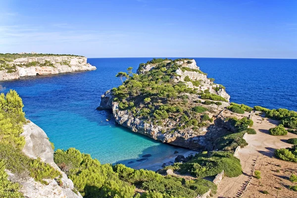Cala del moro na ostrově Mallorca — Stock fotografie