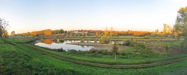 Panorama do colar, Mannheim — Fotografia de Stock