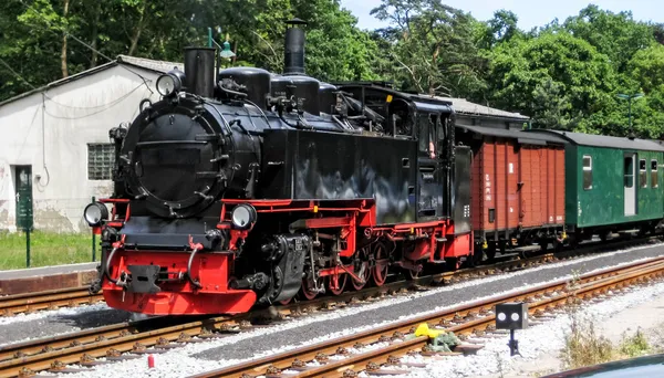 Locomotiva a vapor — Fotografia de Stock