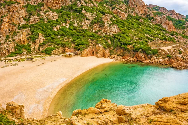 Παραλία cala di li cossi, costa paradiso — Φωτογραφία Αρχείου