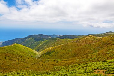 dağ tepe - yeşil peyzaj