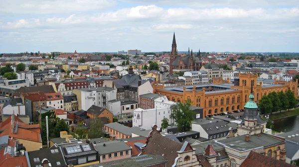 Vista sobre Schwerin — Foto de Stock