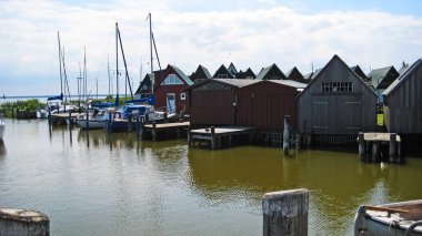 Ahrenshoop Harbor Althagen, Baltık Denizi