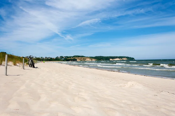 Plaża w pobliżu Goehren, kolarskiego — Zdjęcie stockowe