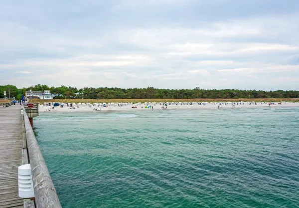 Playa en Prerow — Foto de Stock