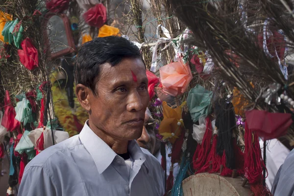 Kulturella program - elefant festival, chitwan 2013, nepal — Stockfoto