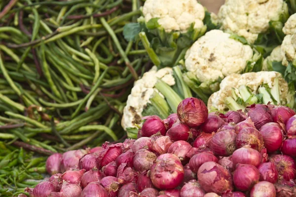 Vegetales en el mercado de nepali —  Fotos de Stock