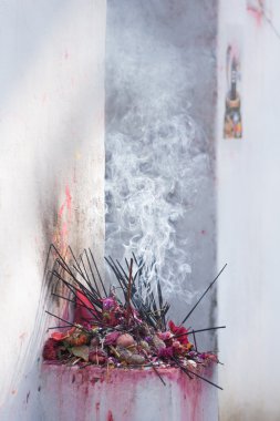 Hindu burası Nepal tapınağında ibadet