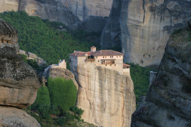 Manastırda taşlar meteora, Yunanistan