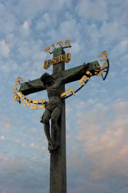 İsa Mesih charles Köprüsü'nde Prag, Çek Cumhuriyeti