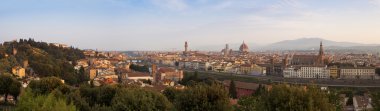 sunrise, firenze, Toskana, İtalya, Avrupa, Floransa Panorama