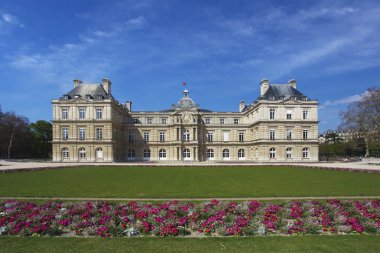 Luxembourg Palace and Garden in Paris, France, Europe clipart