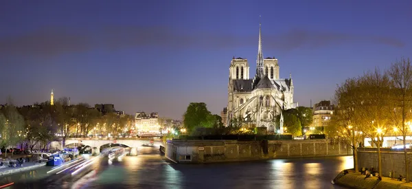 Panorama de Notre Dame de Paris, Francia — Foto de Stock
