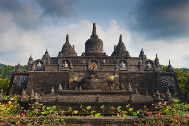 Banjar budhist Tapınağı Endonezya