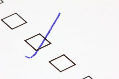 işaretli onay kutusu