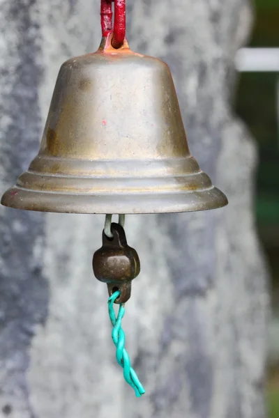 Old bronze bell — Stock Photo, Image