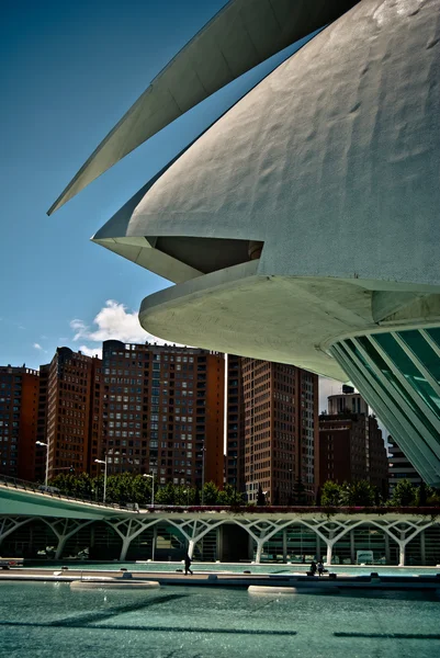 Curvas modernas em Valencia — Fotografia de Stock